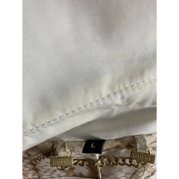 Guess Raincoat Size Large White Color For Women - Picture 10 of 10